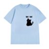 Adorable Cartoon Kitten Butterfly T-Shirt
