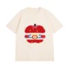Cute Apple Milk Illustration Apricot T-Shirt